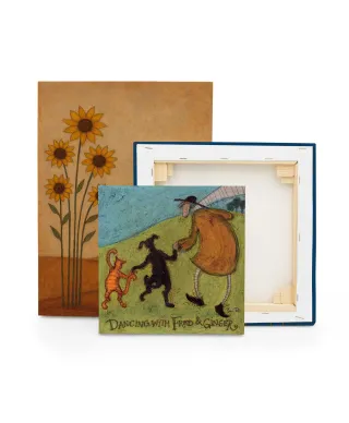 Dancing with Fred and Ginger - obraz na płótnie