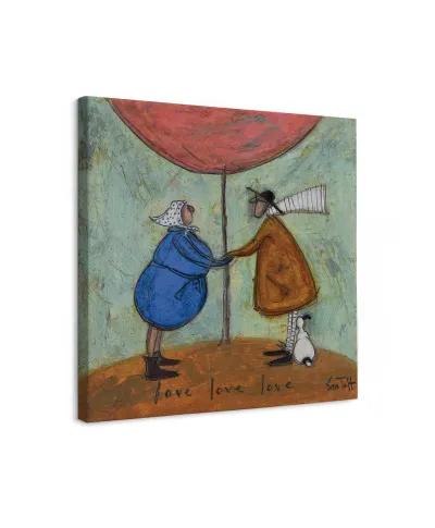 Love, Love, Love - obraz na płótnie