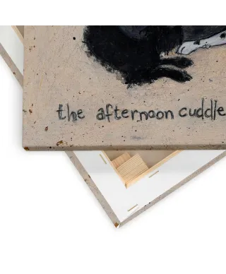 The Afternoon Cuddle Up - obraz na płótnie