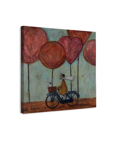 Love Is All Around - obraz na płótnie