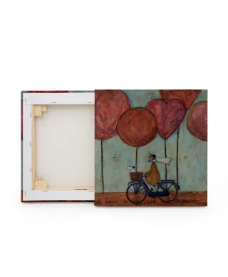 Love Is All Around - obraz na płótnie