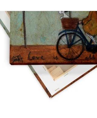 Love Is All Around - obraz na płótnie