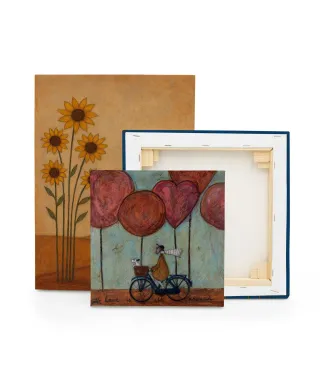 Love Is All Around - obraz na płótnie