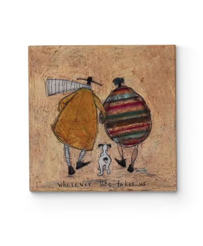 Wherever Life Takes Us - obraz na płótnie