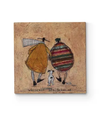 Wherever Life Takes Us - obraz na płótnie