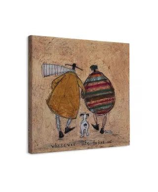 Wherever Life Takes Us - obraz na płótnie