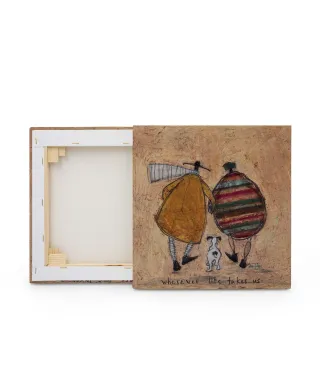 Wherever Life Takes Us - obraz na płótnie