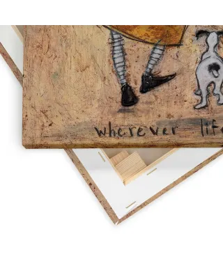 Wherever Life Takes Us - obraz na płótnie