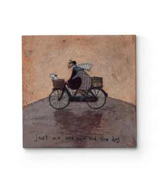 Just Me and You and The Dog - obraz na płótnie