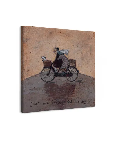 Just Me and You and The Dog - obraz na płótnie