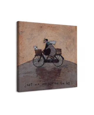 Just Me and You and The Dog - obraz na płótnie