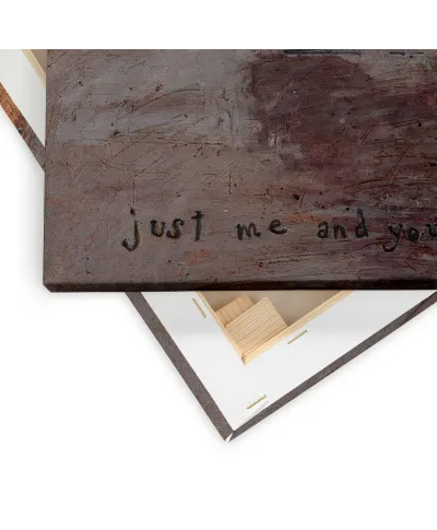 Just Me and You and The Dog - obraz na płótnie