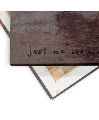 Just Me and You and The Dog - obraz na płótnie