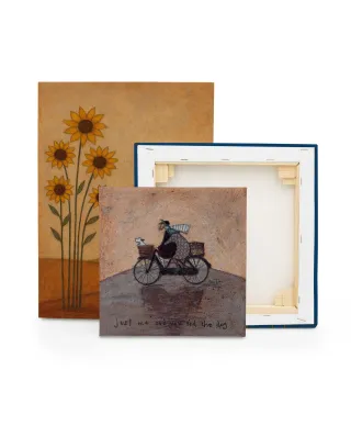 Just Me and You and The Dog - obraz na płótnie