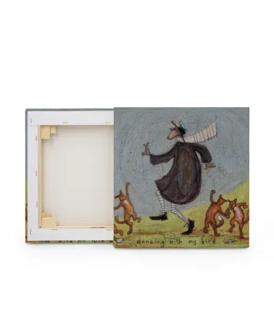 Dancing With My Bird - obraz na płótnie