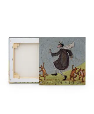 Dancing With My Bird - obraz na płótnie