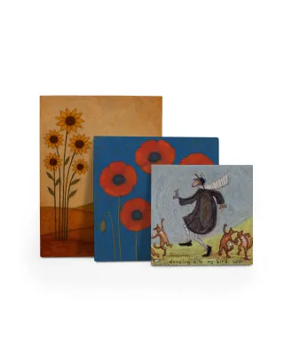 Dancing With My Bird - obraz na płótnie