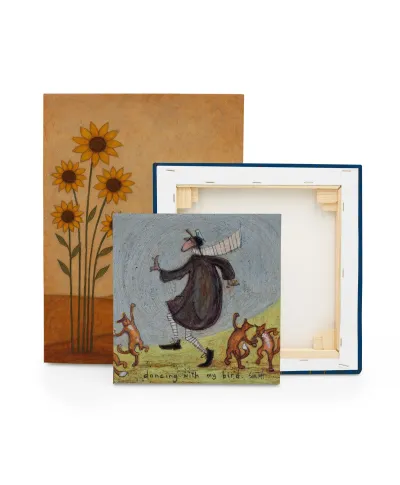 Dancing With My Bird - obraz na płótnie