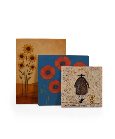 Just Walking The Cat - obraz na płótnie