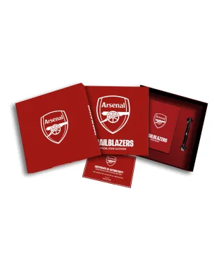 Arsenal FC - zestaw na prezent długopis, kalendarz, pamiętnik 2026