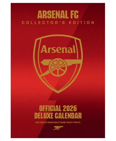 Arsenal FC Deluxe - kalendarz A3 na 2026 rok
