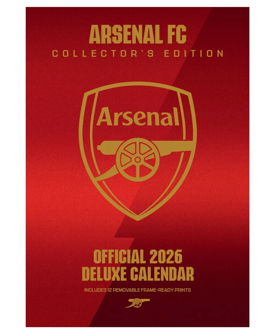 Arsenal FC Deluxe - kalendarz A3 na 2026 rok