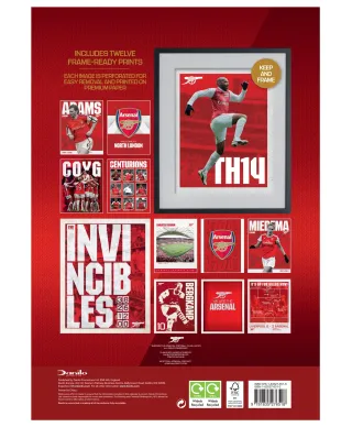Arsenal FC Deluxe - kalendarz A3 na 2026 rok