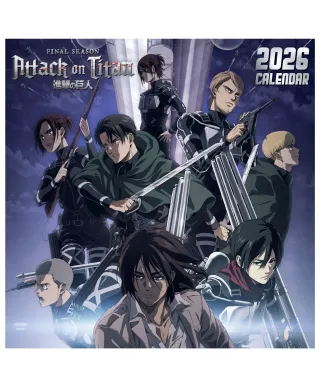Attack On Titan - kalendarz 2026