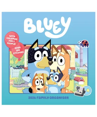 Bluey - kalendarz 2026 organizer