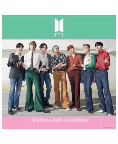 BTS - kalendarz 2026 + plakat