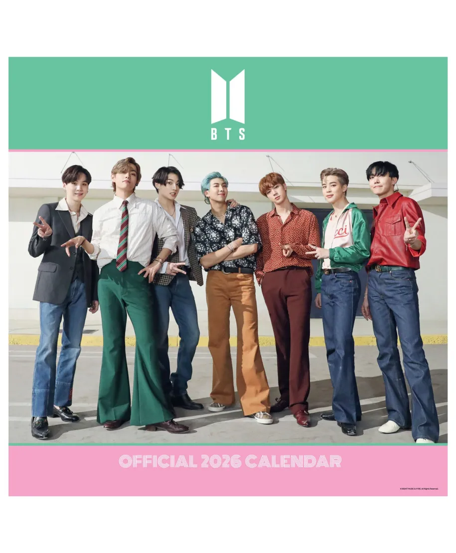 BTS - kalendarz 2026 + plakat