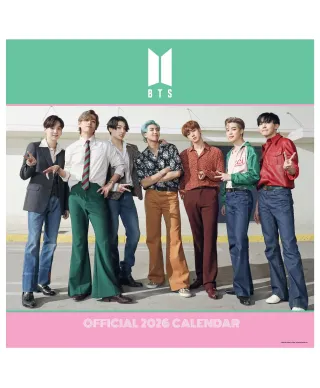 BTS - kalendarz 2026 + plakat