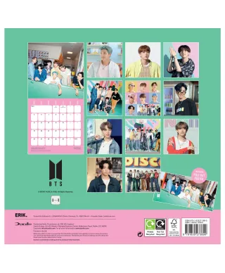 BTS - kalendarz 2026 + plakat