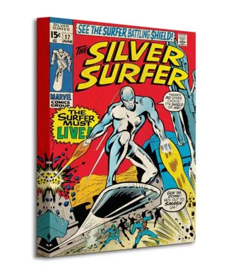 Silver Surfer (Must Live) - Obraz na płótnie