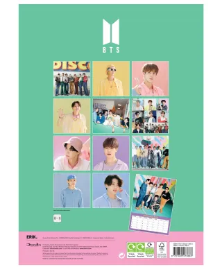 BTS - kalendarz A3 na 2026 rok