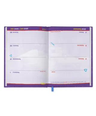 Friends Przyjaciele - kalendarz książkowy A5 2026