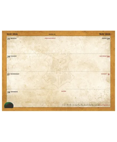 Harry Potter - kalendarz książkowy A5 2026