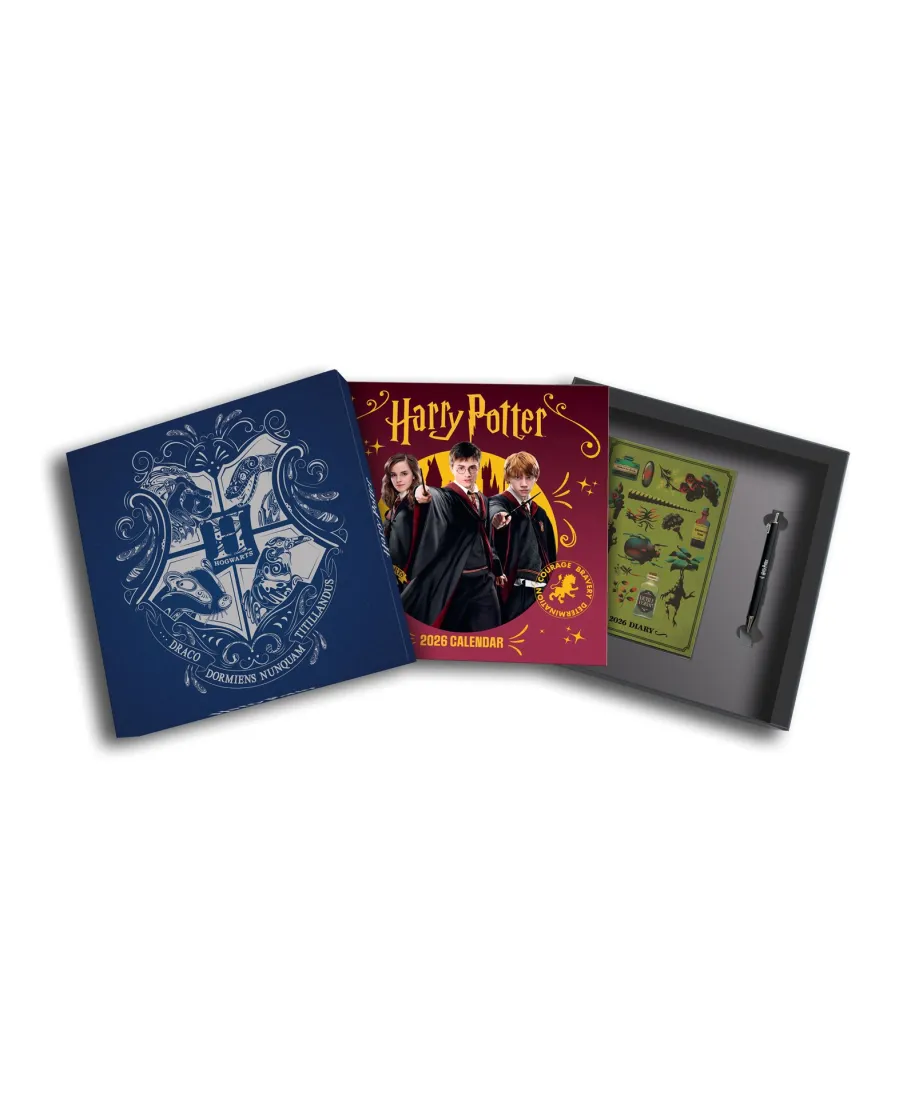 Harry Potter - zestaw na prezent długopis, kalendarz, pamiętnik 2026