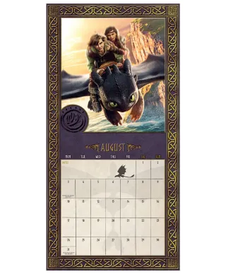 Jak Wytresować Smoka - kalendarz 2026