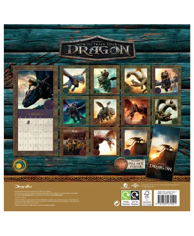 Jak Wytresować Smoka - kalendarz 2026