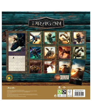 Jak Wytresować Smoka - kalendarz 2026