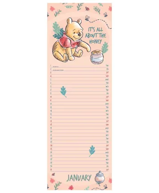 Kubuś Puchatek - kalendarz 2026 slim