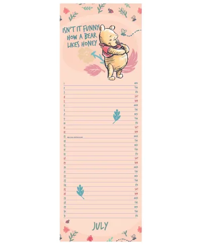 Kubuś Puchatek - kalendarz 2026 slim