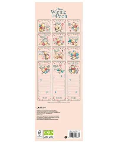 Kubuś Puchatek - kalendarz 2026 slim