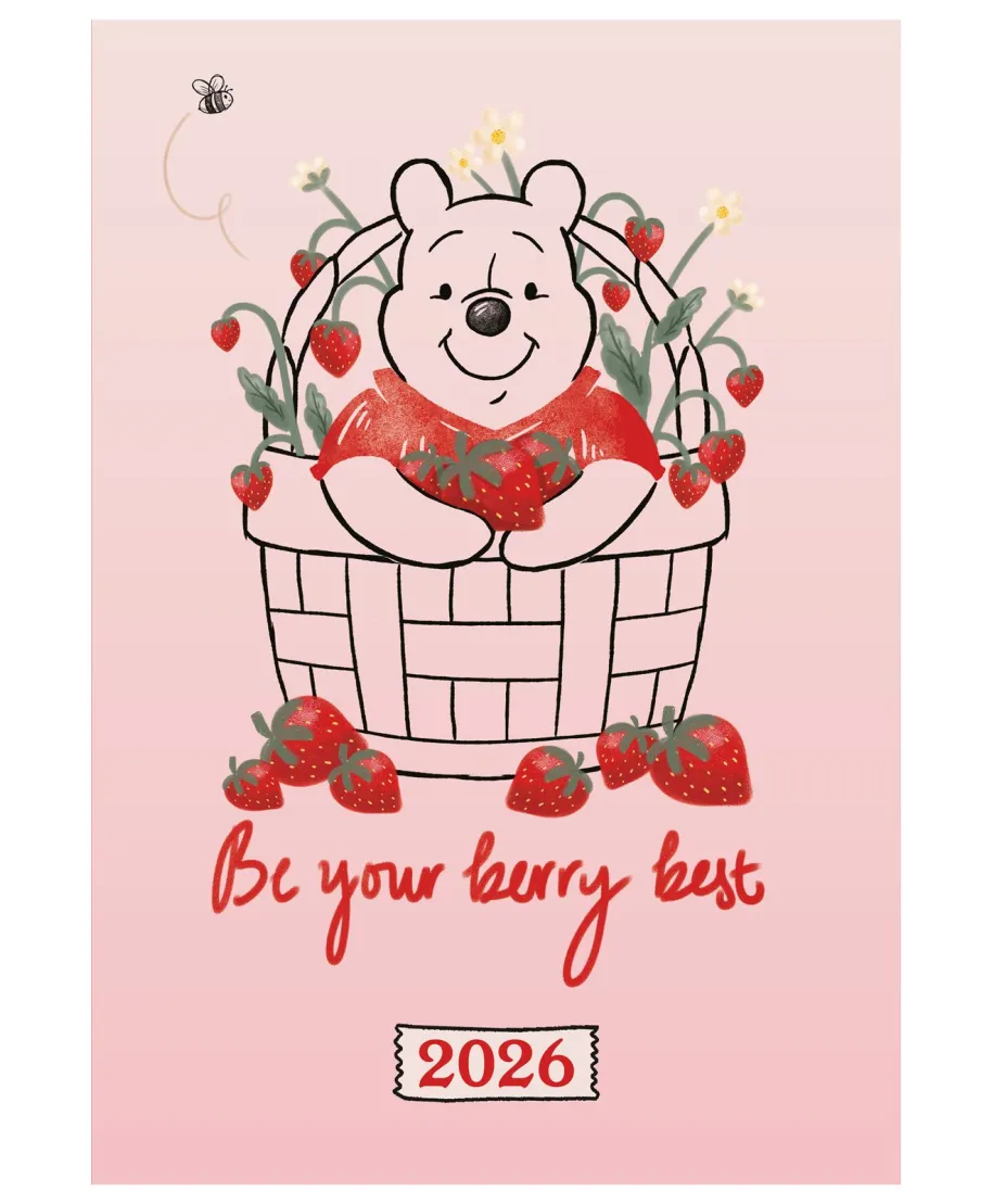 Kubuś Puchatek - kalendarz książkowy A5 2026