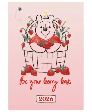 Kubuś Puchatek - kalendarz książkowy A5 2026