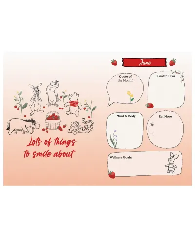 Kubuś Puchatek - kalendarz książkowy A5 2026