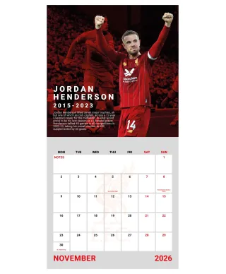 Liverpool FC - zestaw na prezent długopis, kalendarz, pamiętnik 2026