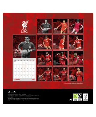 Liverpool FC - zestaw na prezent długopis, kalendarz, pamiętnik 2026