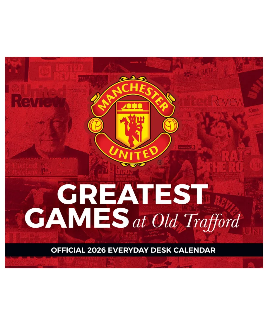 Manchester United - kalendarz zdzierak 2026 Manchester United - kalendarz zdzierak 2026